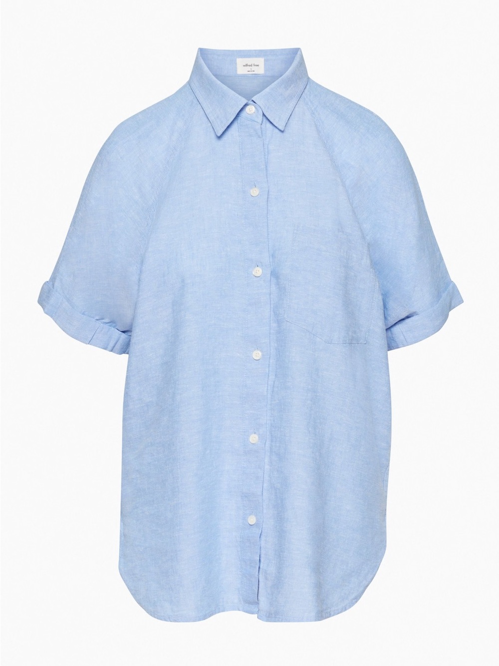 Wilfred Boyfriend Fit Linen Button-Down Shirt - Aritzia